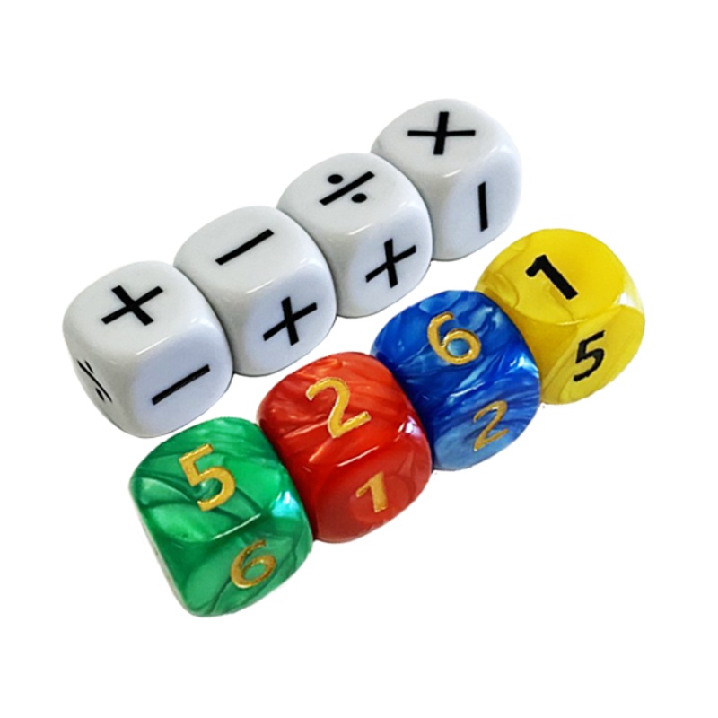 D Code – Dice Set (8pcs)