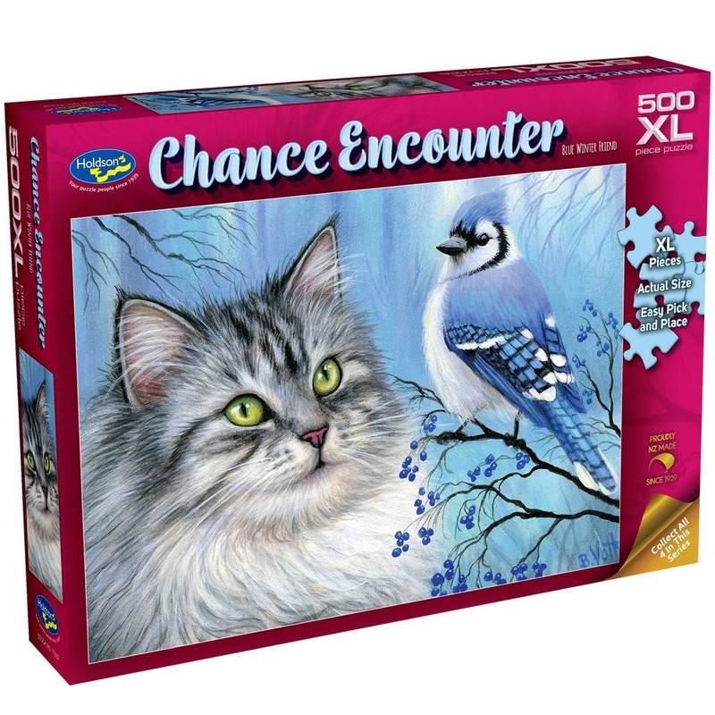 Holdson – Chance Encounter Blue Winter Friend 500xl Piece Jigsaw