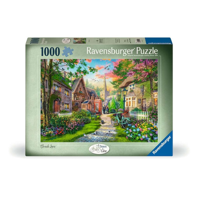 Ravensburger – Church Lane – 1000 piece jigsaw