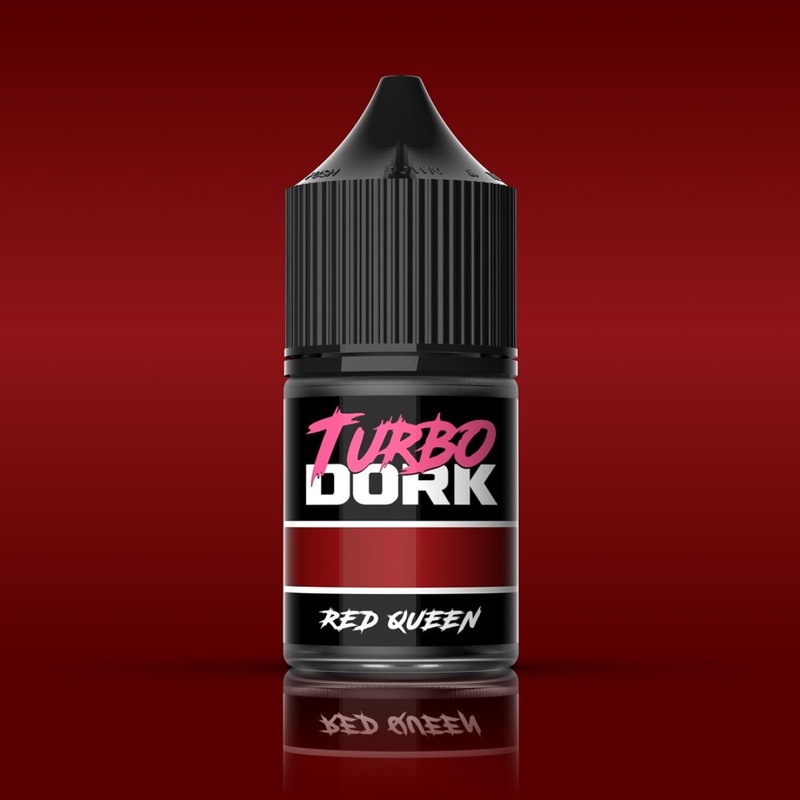 Turbo Dork – Red Queen Metallic Acrylic Paint 22ml Bottle