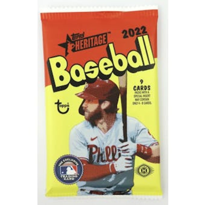 2022 Topps Heritage Baseball Pack