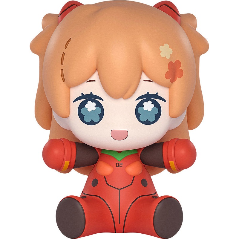 Good Smile Company Huggy Good Smile Rebuild of Evangelion Asuka Shikinami Langley: Plugsuit Version Figure