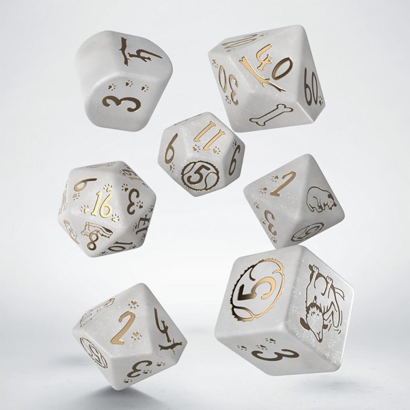 Dice 7-set Dogs (16mm) Charlie