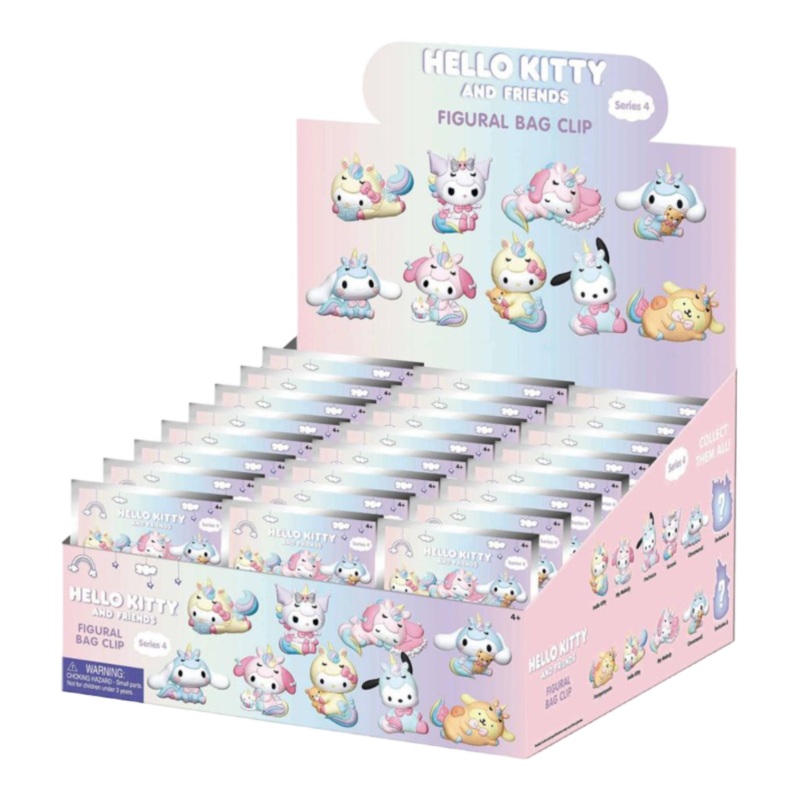 Hello Kitty – 3D Foam Bag Clips (Series 4) Blind Bags