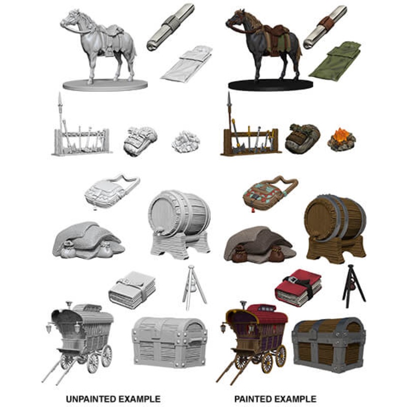 Mini – D&D Nolzur’s Marvelous : Adventurer’s Campsite