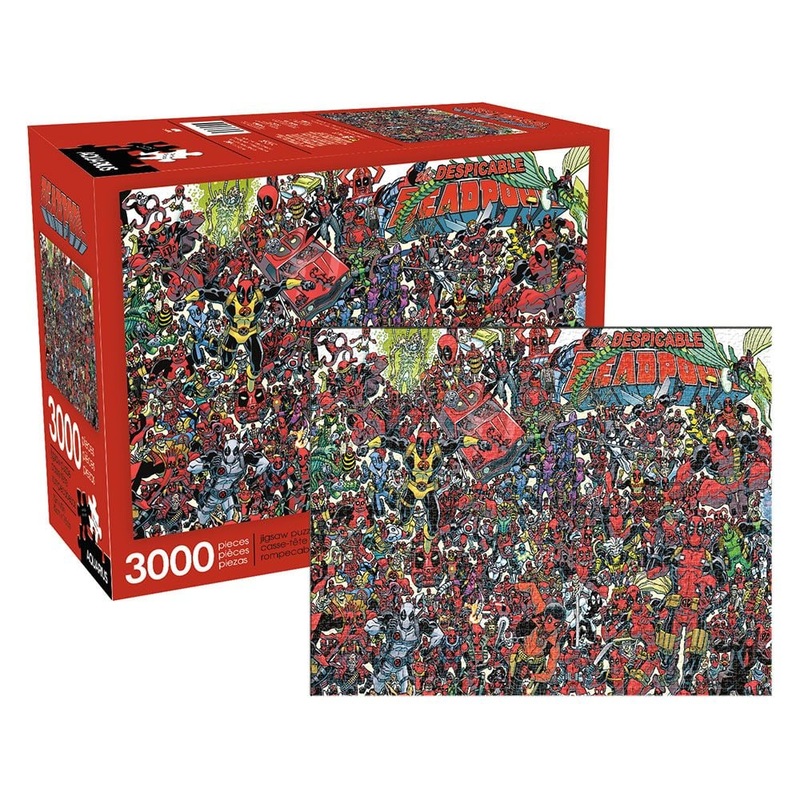 Aquarius – Marvel Despicable Deadpool 3000 Piece Jigsaw