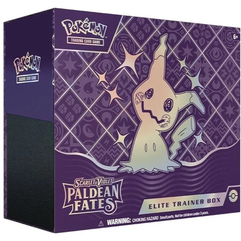 Pokemon TCG Scarlet & Violet Paldean Fates Elite Trainer Box