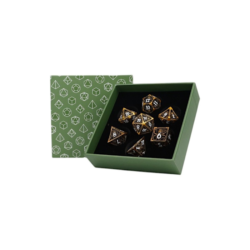 Strange Aeon Dice Set Ancient Bronze