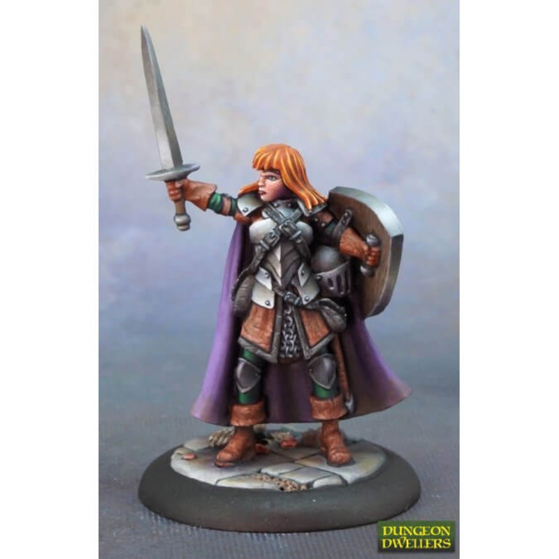 Mini  Reaper Bones USA 07012 Caerindra Thistlemoor Fighter