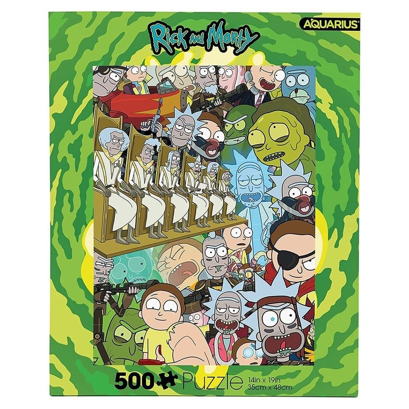 Aquarius – Rick And Morty Puzzle 500 Piece Jigsaw