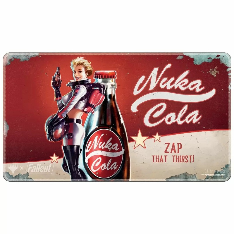 Magic The Gathering – Fallout Holofoil Playmat Z – Nuka Cola