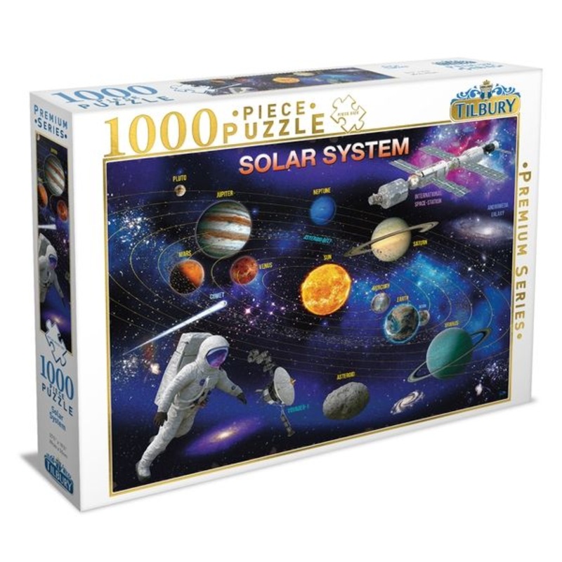 Tilbury – Solar System Puzzle 1000 Piece Jigsaw