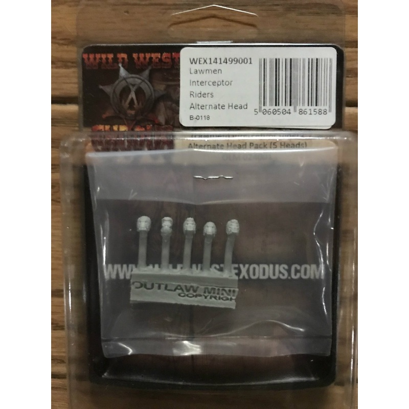 Wild West Exodus: Lawmen Interceptor Riders Head Pack  (*See Per Order Flat Rate Shipping)