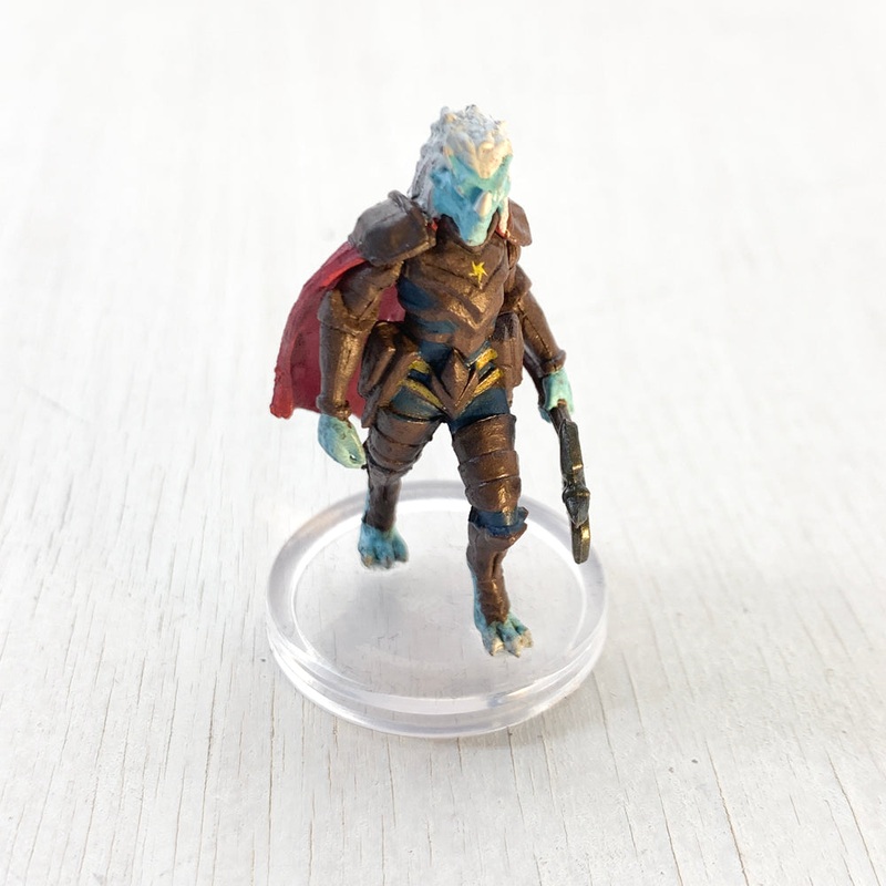 Mini – D&D Icons of the Realms Fizban’s Treasury of Dragons : Dragonborn of Tiamat 35/46