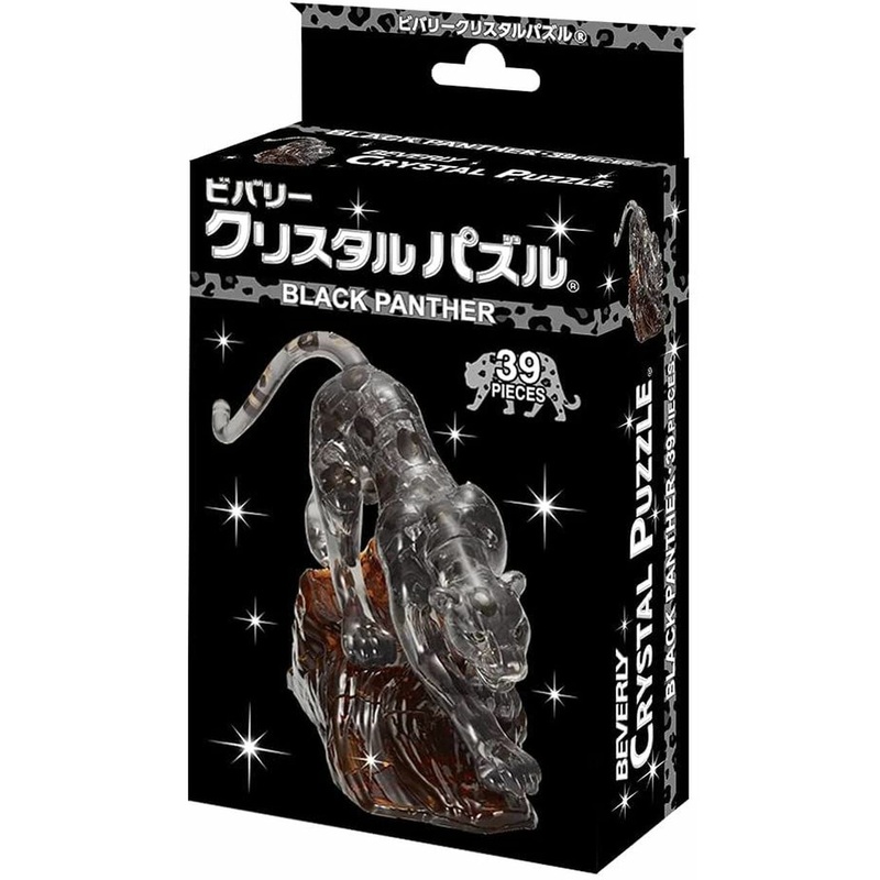3D Black Panther Crystal Puzzle