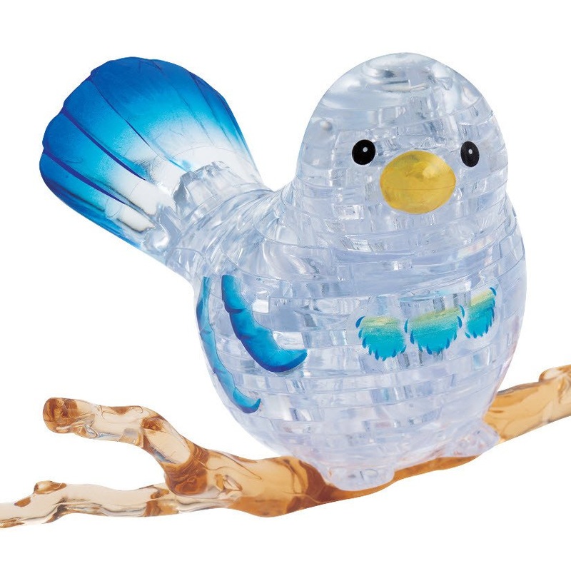 3D Clear Bird Crystal Puzzle