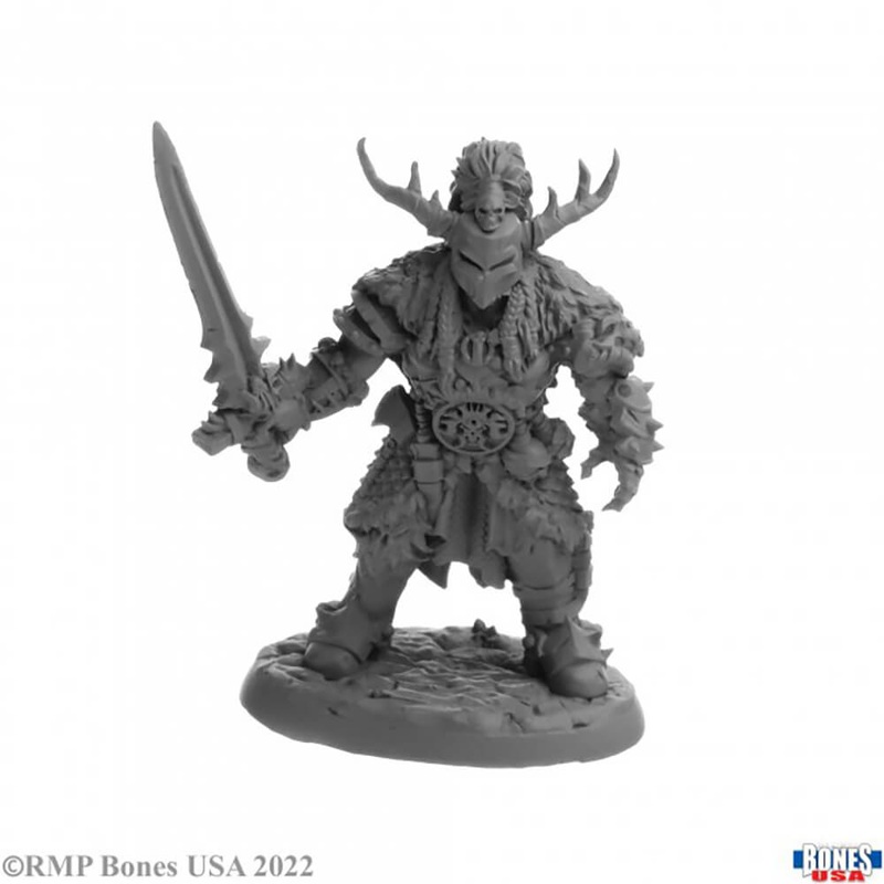 Mini – Reaper Bones USA 30094 Byverion Thornforged (Warforged Fighter)