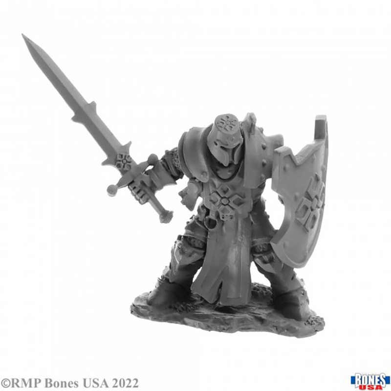 Mini – Reaper Bones USA 30083 Crusader (Human)