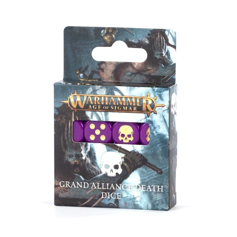 Warhammer Age of Sigmar – Grand Alliance Dice – Death Death