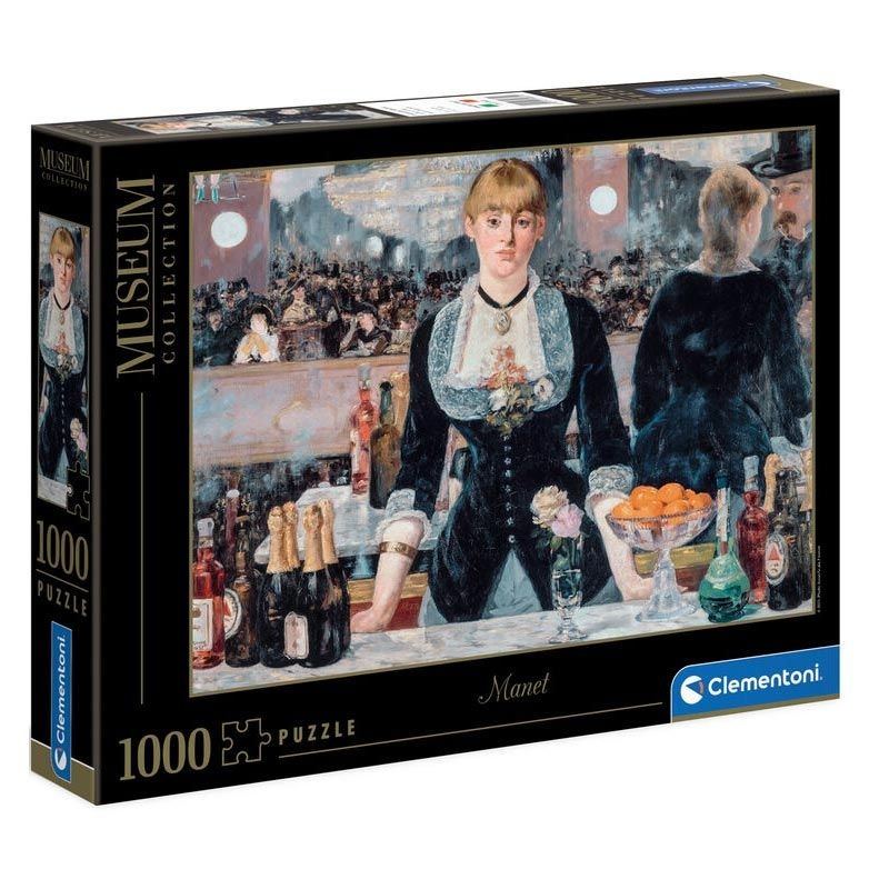 Clementoni – Museum Collection – Manet A Bar at the Folies Bergere 1000 Piece Jigsaw