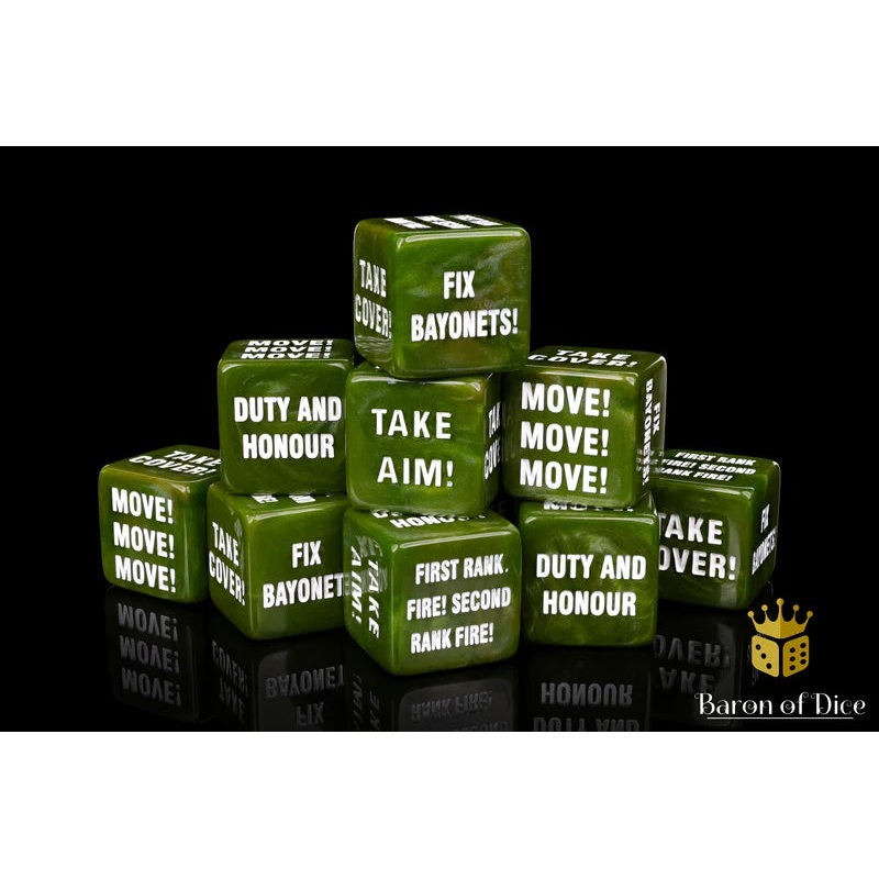 Baron Of Dice Am Guard Order Dice Set X10