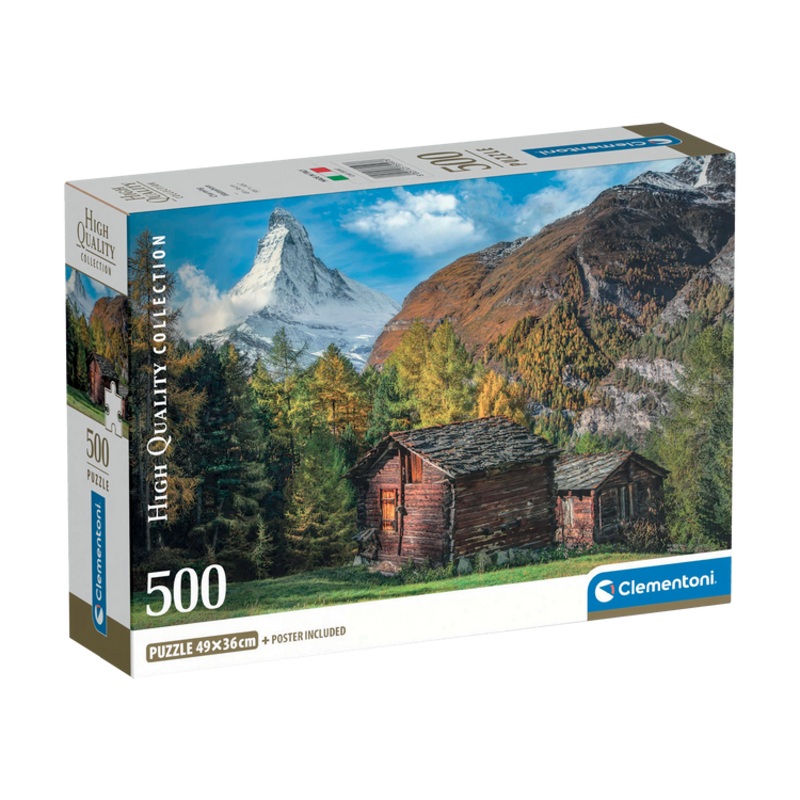 Charming Matterhorn 500 Piece Jigsaw (Compact)