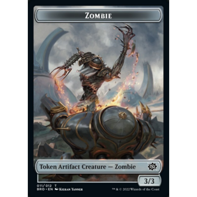 Zombie Token [The Brothers’ War Tokens]