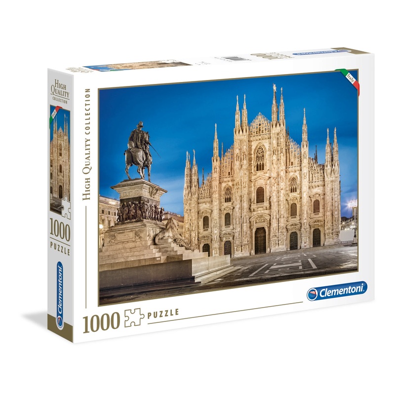 Clementoni – Milan 1000 Piece Jigsaws (Sq Box)