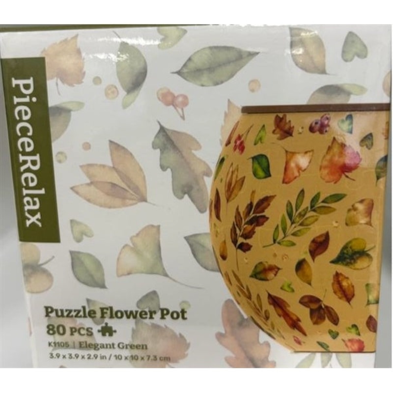 3D Flowerpot – Elegant Green