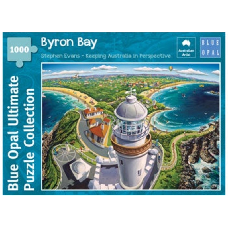 Blue Opal – Evans: Byron Bay 1000 Piece Jigsaw