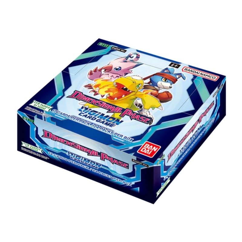 Digimon Card Game: Dimensional Phase BT-11 Booster Box