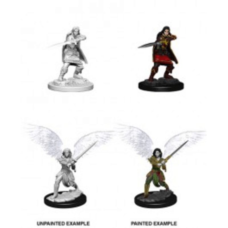 Mini – D&D Nolzur’s Marvelous : Aasimar Fighter (Female)