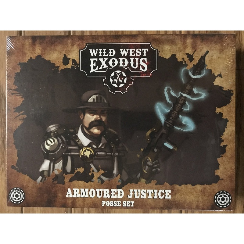 Wild West Exodus: Armoured Justice Posse Box Set (*See Per Order Flat Rate Shipping)