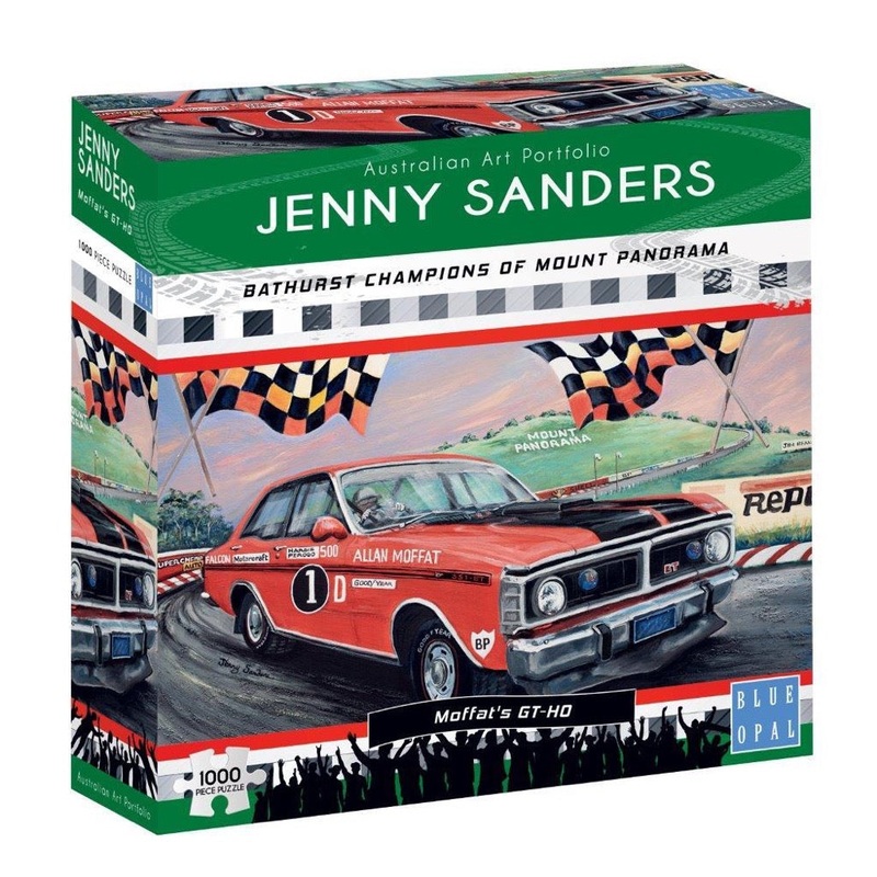Blue Opal – Jenny Sanders – Bathurst Champions Of Mount Panorama – Moffats GT-HO 1000 Piece Jigsaw