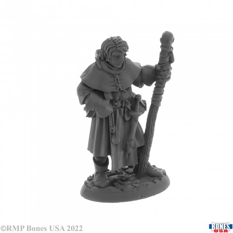 Mini – Reaper Bones USA 30074 Young Mage (Wizard)