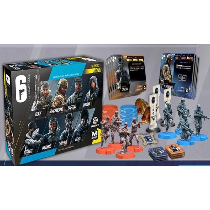 6: Siege  The Board Game: Year 1 – Re-Enforce