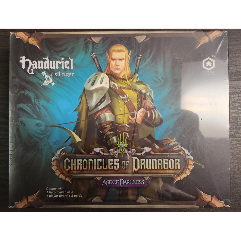 CHRONICLES OF DRUNAGOR: AGE OF DARKNESS  HANDURIEL EXTRA HERO (*See Per Order Flat Rate Shipping)