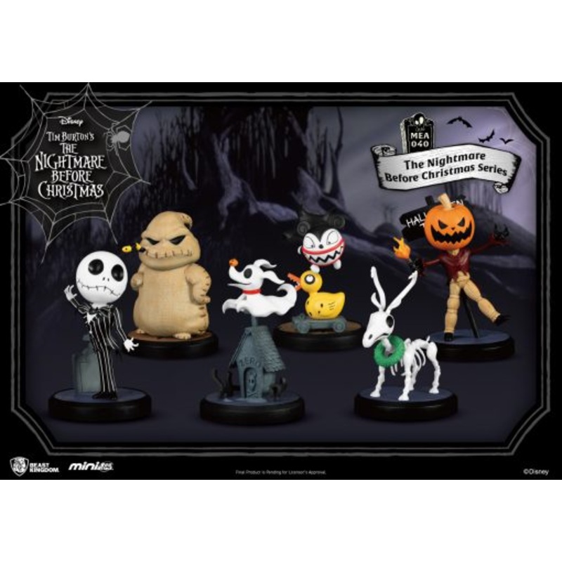 Beast Kingdom Mini Egg Attack The Nightmare Before Christmas Series Set – Zero