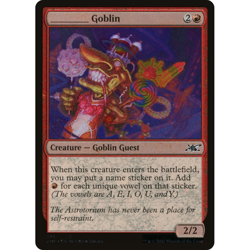 _____ Goblin (UNF-393) – Unfinity Galaxy Foil [Common]