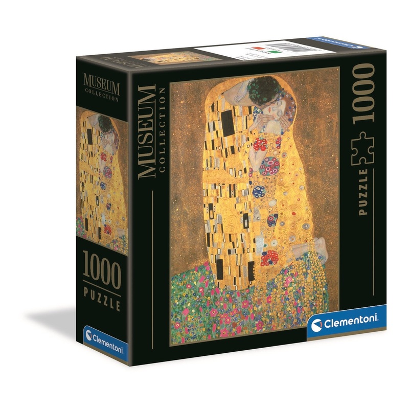 The Kiss (Klimt) 1000 Piece Jigsaw (Small Museum)