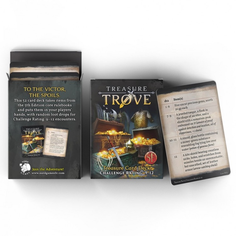 Dungeons & Dragons 5E – Treasure Trove Deck: CR 9-12
