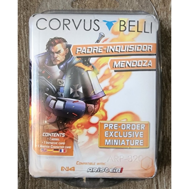 Infinity/CodeOne/Aristeial Pade-Inquisidor Mendoza Pre-order Exclusive (*See Per Order Flat Rate Shipping)