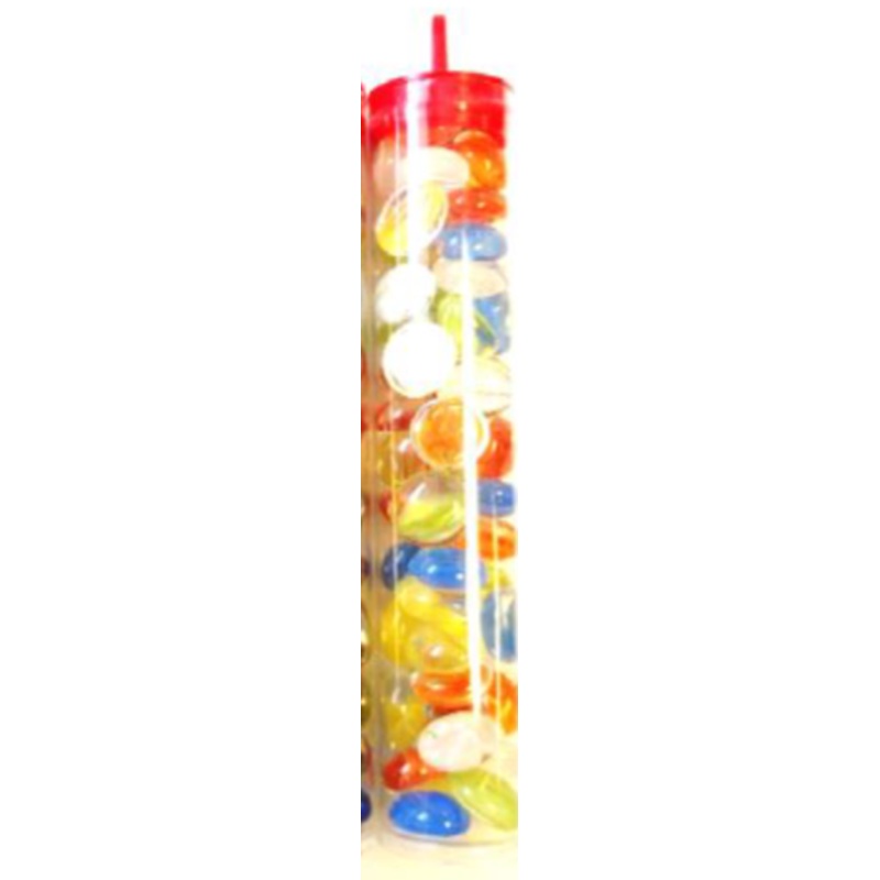 Chessex – CHX 01198 Catseye Assorted Colors Glass Stones Tube