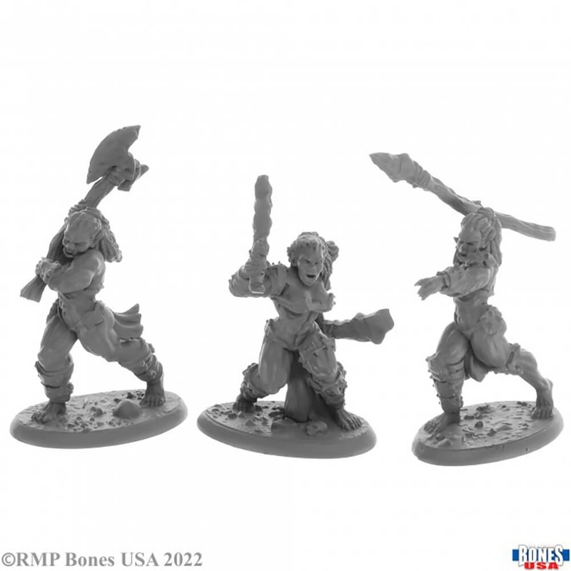 Mini – Reaper Bones USA 30055 Jade Fire Warriors (3ct)