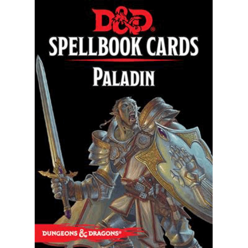 D&D (5e V3) Spell Cards : Paladin