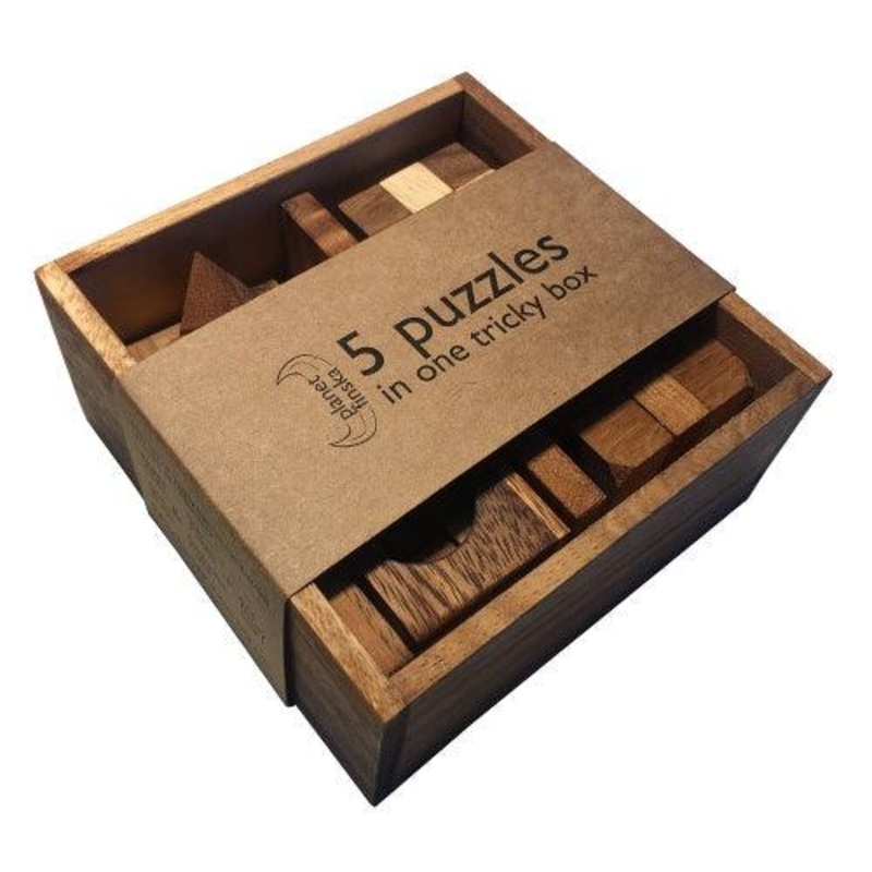 5 Puzzles in One Tricky Box