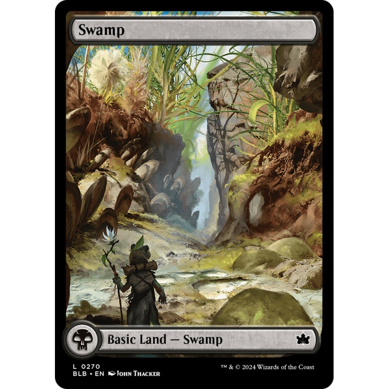 Swamp (BLB-270) – Bloomburrow Foil [Common]